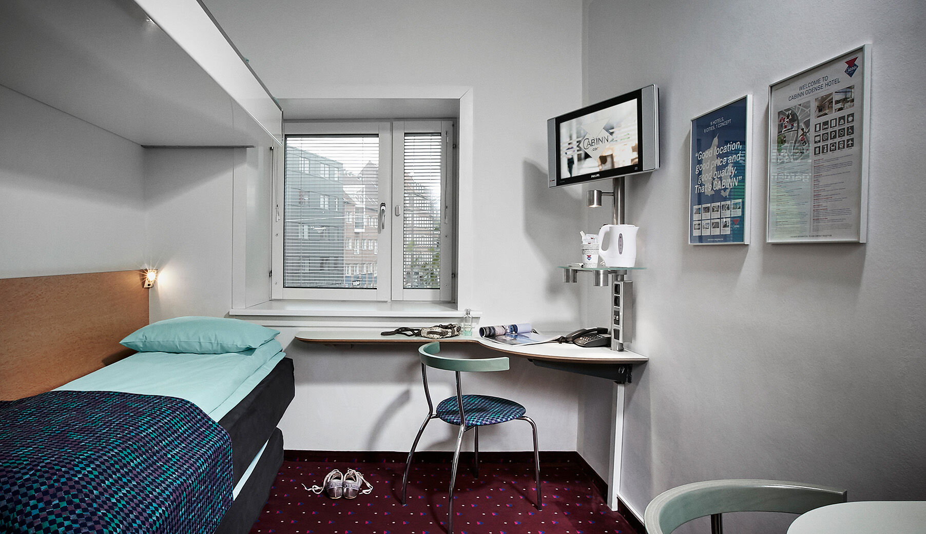 Cabinn Odense Pokoj fotografie